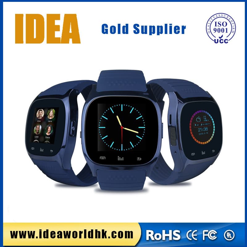 latest wrist watch mobile phone smart watch made in china